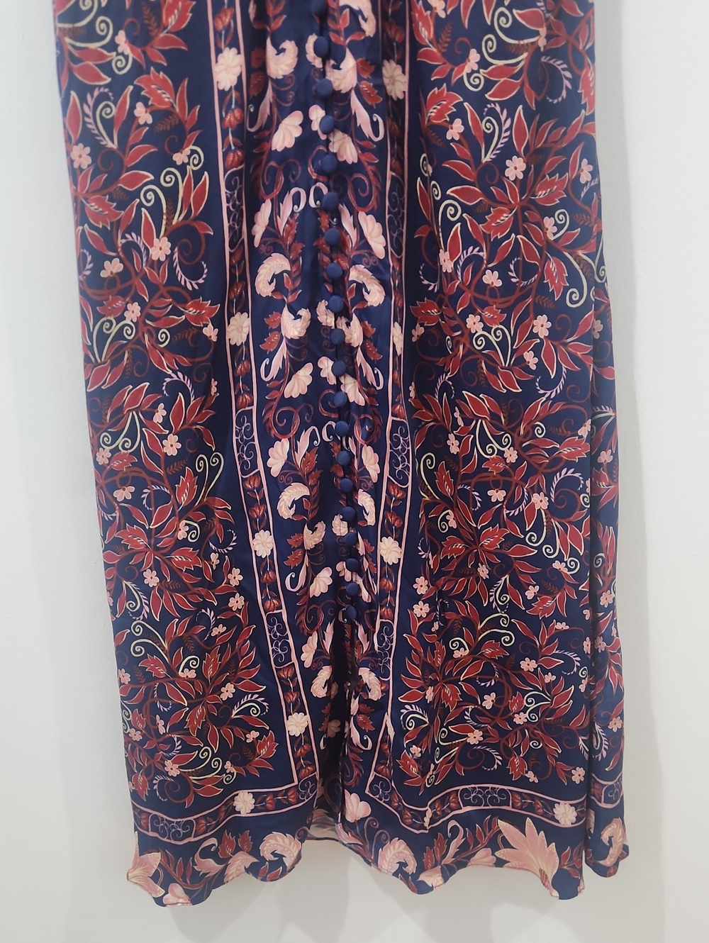Farm Rio Boho Floral Scarf Midi Dress - Picture 6 of 15